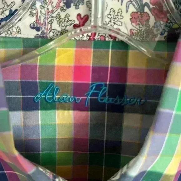 Alan Flusser shirt EUC - Picture 4 of 4